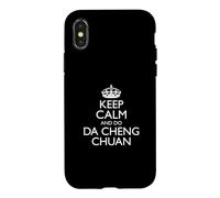Carcasa para iPhone X/XS Keep Calm and Do Da Cheng Chuan Instructores/Diseño Qigong
