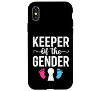 Carcasa para iPhone X/XS Keeper of The Gender con Huellas y Cerradura
