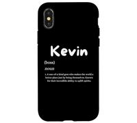 Carcasa para iPhone X/XS Kevin Definición Nombre Personalizado Traje Personalizado para Kevins