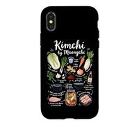 Carcasa para iPhone X/XS Kimchi by Maangchi Cultura Coreana Amante de la Comida Corea
