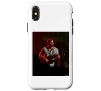 Carcasa para iPhone X/XS Kings of Leon Frontman Caleb Followill En Vivo por Andy Willsher