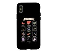 Carcasa para iPhone X/XS Kit de Campo neurodivergente Stim Tools Arte para Adultos