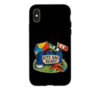Carcasa para iPhone X/XS Kite Bag Ready Cometa Kit Carrete