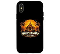 Carcasa para iPhone X/XS KOH Phangan Tailandia Sunset Island Viajes Diseño