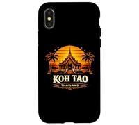 Carcasa para iPhone X/XS KOH Tao Tailandia Sunset Island Viajes Diseño