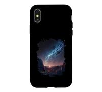 Carcasa para iPhone X/XS La Belleza del Cielo Nocturno Entre asteroides