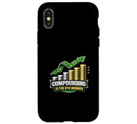 Carcasa para iPhone X/XS La capitalización es el gráfico de inversores de octava Maravilla