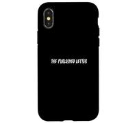 Carcasa para iPhone X/XS La Carta purloined