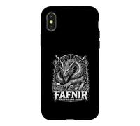 Carcasa para iPhone X/XS La codicia Fafnir se Convierte en mitología nórdica del dragón