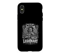 Carcasa para iPhone X/XS La disciplina legionaria y el Guerrero del dominio Roma