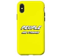 Carcasa para iPhone X/XS La Gente es extraña | Music 60's 70's
