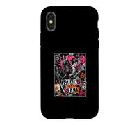 Carcasa para iPhone X/XS La Hoja se Encuentra con la Geisha samurái de Seda Urbana