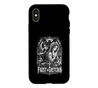 Carcasa para iPhone X/XS La inocencia de Fausto y Gretchen se Encuentra con el gótico de la condenación