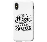 Carcasa para iPhone X/XS La Luna Sabe Todos mis Secretos Vibes celestiales