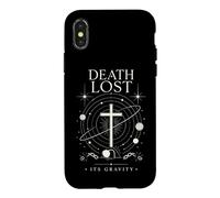 Carcasa para iPhone X/XS La Muerte perdió su Gravedad diseño de Cruz Cristiana Celestial