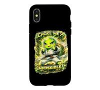 Carcasa para iPhone X/XS La Simpática Tortuga del BJJ: Grappling, Judo Y Jiu-Jitsu