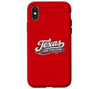 Carcasa para iPhone X/XS La Vida de una Estrella Solitaria en Texas