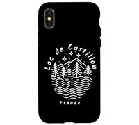 Carcasa para iPhone X/XS Lac de Castillon en Francia