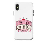 Carcasa para iPhone X/XS Lactation Station, Lactating Mothers Breastfeeding New Mom