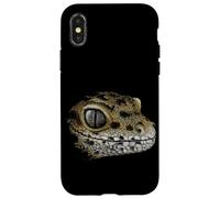 Carcasa para iPhone X/XS Lagarto Gecko dibujando a geco Leopardo