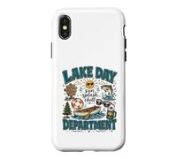 Carcasa para iPhone X/XS Lake Life Day Department Sun Splash Design