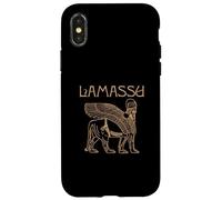 Carcasa para iPhone X/XS Lamassu León Alado Mesopotamia Civilización Antigua