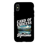 Carcasa para iPhone X/XS Land of Endless Horizons
