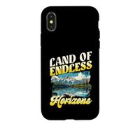 Carcasa para iPhone X/XS Land of Endless Horizons