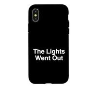 Carcasa para iPhone X/XS Las Luces se apagaron Eclipse Solar 2026 Observador de astronomía
