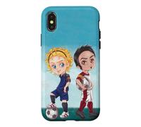 Carcasa para iPhone X/XS Las Reglas del Juego, Dani y Mateo