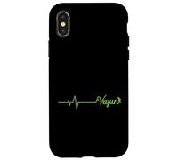 Carcasa para iPhone X/XS Latido del corazón Vegano