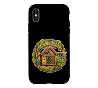 Carcasa para iPhone X/XS LEAFCUTTER Lodge Abeja Cortadora Nido Jardín