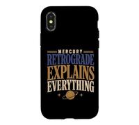 Carcasa para iPhone X/XS Lector de astrología de astrólogo, Regalo para Lector de Cartas natales