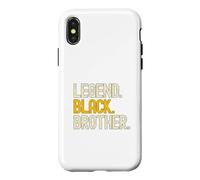 Carcasa para iPhone X/XS Legend Black Brother | Retro Vintage Hombres afroamericanos