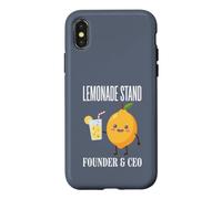 Carcasa para iPhone X/XS Lemonade Stand Fundador y CEO Lemon Juice Lemonade Stand