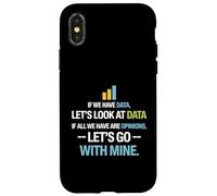 Carcasa para iPhone X/XS Let's Look At Data - Data Science Statistics Data Analyst