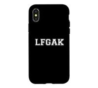 Carcasa para iPhone X/XS LFGAK Let's Freaking Go Orgullo de Alaska