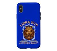 Carcasa para iPhone X/XS Libra 1975 Calidad Auténtica 51 Años Cumpleaños To Me You
