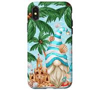 Carcasa para iPhone X/XS Life Is Better At The Beach For Summer Lover Funny GNOME