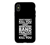 Carcasa para iPhone X/XS Lo Que no te Mata te Hace más Fuerte Banda de Marcha