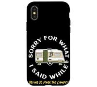 Carcasa para iPhone X/XS Lo Siento por lo Que Dije Mientras estacionaba