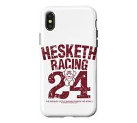 Carcasa para iPhone X/XS Logotipo Retro del Equipo Biggest Champion, Mascota del Reino Unido, 24 Pulgadas, de Hesketh Racing