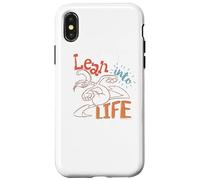 Carcasa para iPhone X/XS Looney Tunes Daffy Duck Lean Into Life