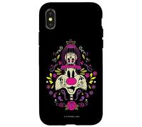 Carcasa para iPhone X/XS Looney Tunes Dia de los Muertos Sylvester & Tweety Halloween