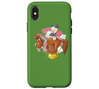 Carcasa para iPhone X/XS Looney Tunes Porky Pig The Winner