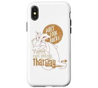 Carcasa para iPhone X/XS Looney Tunes Sylvester Don't Look Back