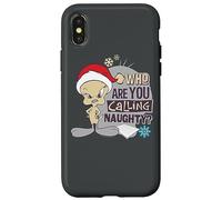 Carcasa para iPhone X/XS Looney Tunes Tweety Who You Calling Naughty?