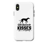 Carcasa para iPhone X/XS Los Besos de geryhound lo arreglan Todo.