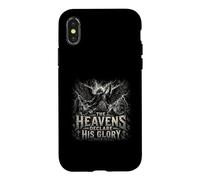 Carcasa para iPhone X/XS Los cielos declaran su Gloria Salmo 19 1