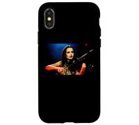 Carcasa para iPhone X/XS Los Corrs Live Sharon Corr Violín En La Era Azul 2001